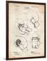 PP58-Vintage Parchment Vintage Boxing Glove 1898 Patent Poster-Cole Borders-Framed Premium Giclee Print