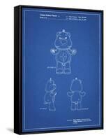 PP589-Blueprint Good luck Care Bear Patent Poster-Cole Borders-Framed Stretched Canvas