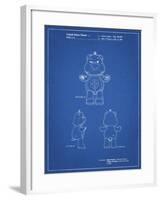 PP589-Blueprint Good luck Care Bear Patent Poster-Cole Borders-Framed Giclee Print