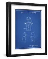 PP589-Blueprint Good luck Care Bear Patent Poster-Cole Borders-Framed Giclee Print