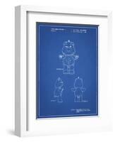 PP589-Blueprint Good luck Care Bear Patent Poster-Cole Borders-Framed Giclee Print