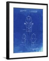 PP589-Faded Blueprint Good luck Care Bear Patent Poster-Cole Borders-Framed Giclee Print