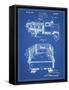 PP59-Blueprint Army Troops Transport Truck Patent Poster-Cole Borders-Framed Stretched Canvas