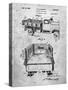 PP59-Slate Army Troops Transport Truck Patent Poster-Cole Borders-Stretched Canvas