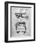 PP59-Slate Army Troops Transport Truck Patent Poster-Cole Borders-Framed Premium Giclee Print