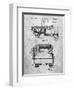 PP59-Slate Army Troops Transport Truck Patent Poster-Cole Borders-Framed Premium Giclee Print