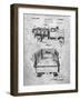 PP59-Slate Army Troops Transport Truck Patent Poster-Cole Borders-Framed Giclee Print
