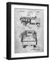 PP59-Slate Army Troops Transport Truck Patent Poster-Cole Borders-Framed Giclee Print