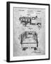 PP59-Slate Army Troops Transport Truck Patent Poster-Cole Borders-Framed Giclee Print