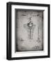 PP599-Faded Grey Water Buoy Patent Poster-Cole Borders-Framed Giclee Print