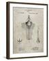 PP599-Sandstone Water Buoy Patent Poster-Cole Borders-Framed Giclee Print