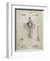 PP599-Sandstone Water Buoy Patent Poster-Cole Borders-Framed Giclee Print