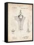 PP599-Vintage Parchment Water Buoy Patent Poster-Cole Borders-Framed Stretched Canvas