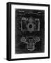 PP6 Black Grunge-Borders Cole-Framed Giclee Print