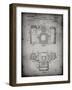 PP6 Faded Grey-Borders Cole-Framed Giclee Print