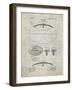 PP601-Antique Grid Parchment Football Game Ball 1902 Patent Poster-Cole Borders-Framed Giclee Print