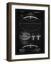 PP601-Vintage Black Football Game Ball 1902 Patent Poster-Cole Borders-Framed Giclee Print