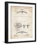 PP601-Vintage Parchment Football Game Ball 1902 Patent Poster-Cole Borders-Framed Giclee Print