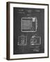 PP606-Chalkboard Kodak Brownie Hawkeye Patent Poster-Cole Borders-Framed Giclee Print