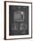 PP606-Chalkboard Kodak Brownie Hawkeye Patent Poster-Cole Borders-Framed Giclee Print