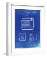 PP606-Faded Blueprint Kodak Brownie Hawkeye Patent Poster-Cole Borders-Framed Giclee Print