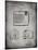 PP606-Faded Grey Kodak Brownie Hawkeye Patent Poster-Cole Borders-Mounted Giclee Print