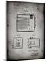 PP606-Faded Grey Kodak Brownie Hawkeye Patent Poster-Cole Borders-Mounted Giclee Print