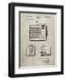 PP606-Sandstone Kodak Brownie Hawkeye Patent Poster-Cole Borders-Framed Giclee Print