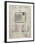 PP606-Sandstone Kodak Brownie Hawkeye Patent Poster-Cole Borders-Framed Giclee Print