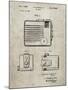 PP606-Sandstone Kodak Brownie Hawkeye Patent Poster-Cole Borders-Mounted Giclee Print