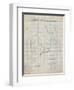 PP614-Antique Grid Parchment iPad Design 2005 Patent Poster-Cole Borders-Framed Giclee Print