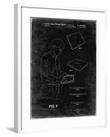 PP614-Black Grunge iPad Design 2005 Patent Poster-Cole Borders-Framed Giclee Print