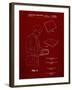 PP614-Burgundy iPad Design 2005 Patent Poster-Cole Borders-Framed Giclee Print