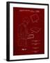 PP614-Burgundy iPad Design 2005 Patent Poster-Cole Borders-Framed Giclee Print