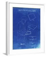 PP614-Faded Blueprint iPad Design 2005 Patent Poster-Cole Borders-Framed Giclee Print