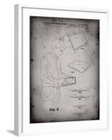 PP614-Faded Grey iPad Design 2005 Patent Poster-Cole Borders-Framed Giclee Print