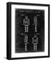 PP617-Black Grunge Star Wars Medical Droid Poster-Cole Borders-Framed Giclee Print