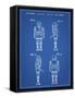 PP617-Blueprint Star Wars Medical Droid Poster-Cole Borders-Framed Stretched Canvas