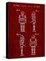 PP617-Burgundy Star Wars Medical Droid Poster-Cole Borders-Stretched Canvas