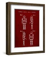 PP617-Burgundy Star Wars Medical Droid Poster-Cole Borders-Framed Giclee Print