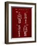 PP617-Burgundy Star Wars Medical Droid Poster-Cole Borders-Framed Giclee Print