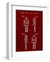 PP617-Burgundy Star Wars Medical Droid Poster-Cole Borders-Framed Giclee Print