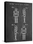 PP617-Chalkboard Star Wars Medical Droid Poster-Cole Borders-Stretched Canvas