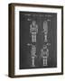 PP617-Chalkboard Star Wars Medical Droid Poster-Cole Borders-Framed Giclee Print