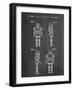 PP617-Chalkboard Star Wars Medical Droid Poster-Cole Borders-Framed Giclee Print