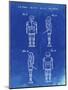 PP617-Faded Blueprint Star Wars Medical Droid Poster-Cole Borders-Mounted Giclee Print