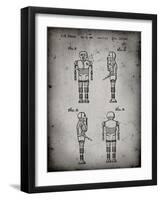 PP617-Faded Grey Star Wars Medical Droid Poster-Cole Borders-Framed Giclee Print