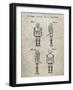 PP617-Sandstone Star Wars Medical Droid Poster-Cole Borders-Framed Giclee Print