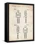 PP617-Vintage Parchment Star Wars Medical Droid Poster-Cole Borders-Framed Stretched Canvas