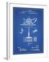 PP622-Blueprint T. A. Edison Phonograph Patent Poster-Cole Borders-Framed Giclee Print